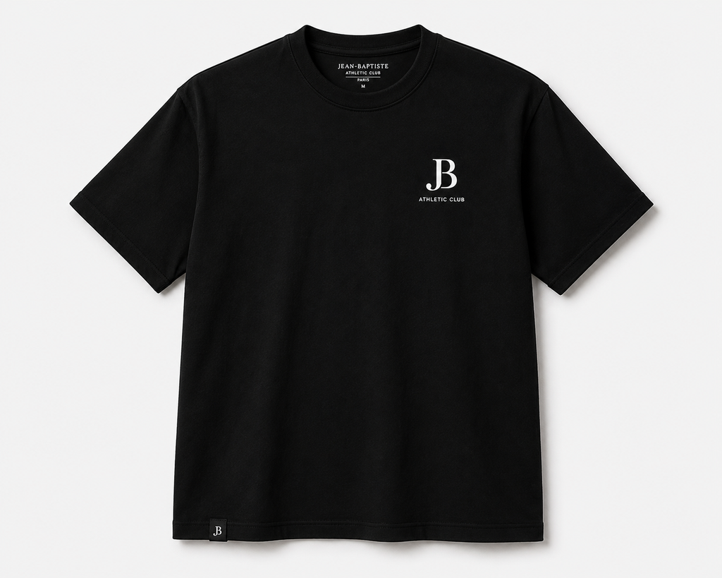 JB CLUB TEE — BLACK
