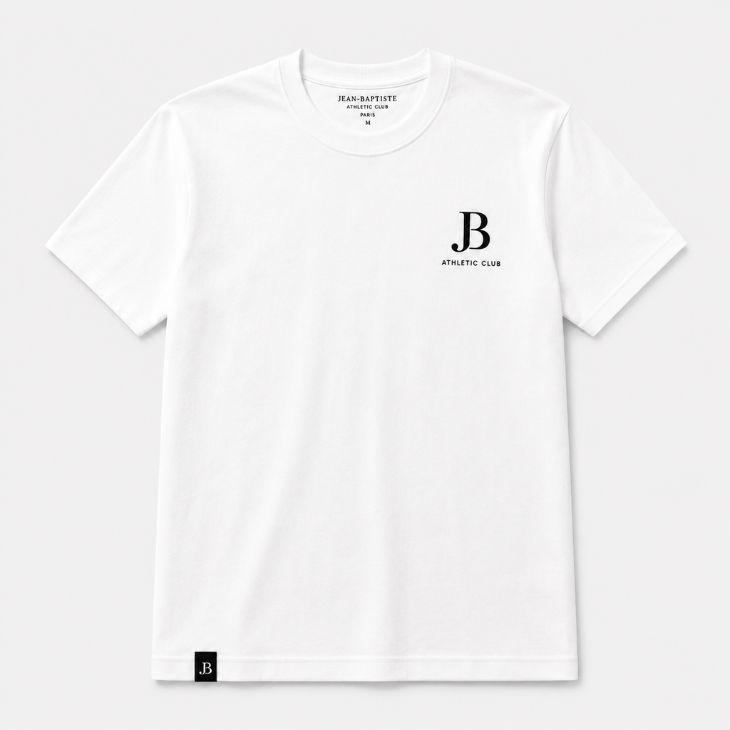 JB CLUB TEE — WHITE