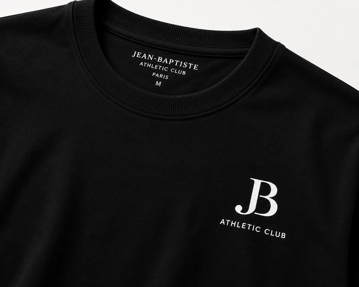 JB CLUB TEE — BLACK