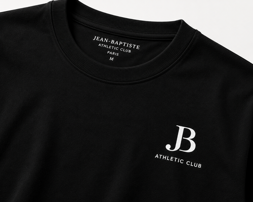 JB CLUB TEE — BLACK