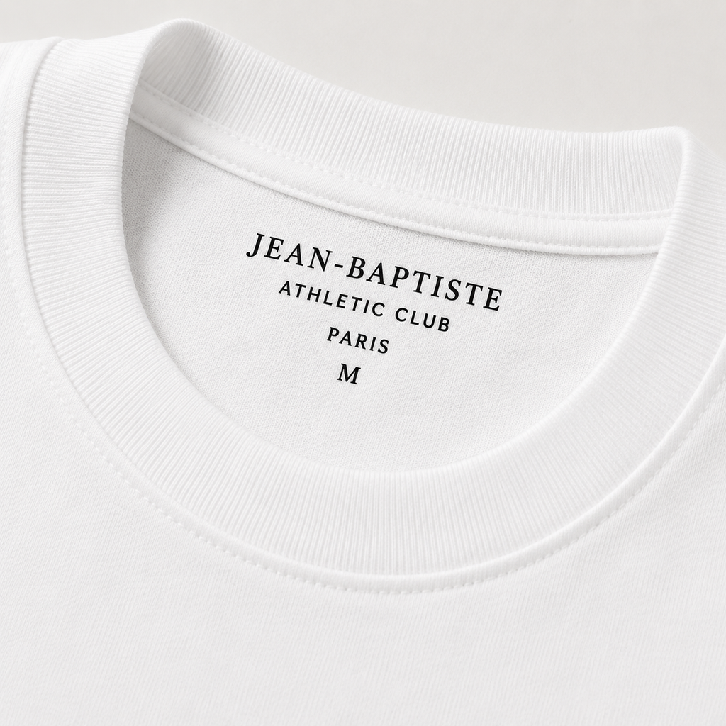 JB CLUB TEE — WHITE