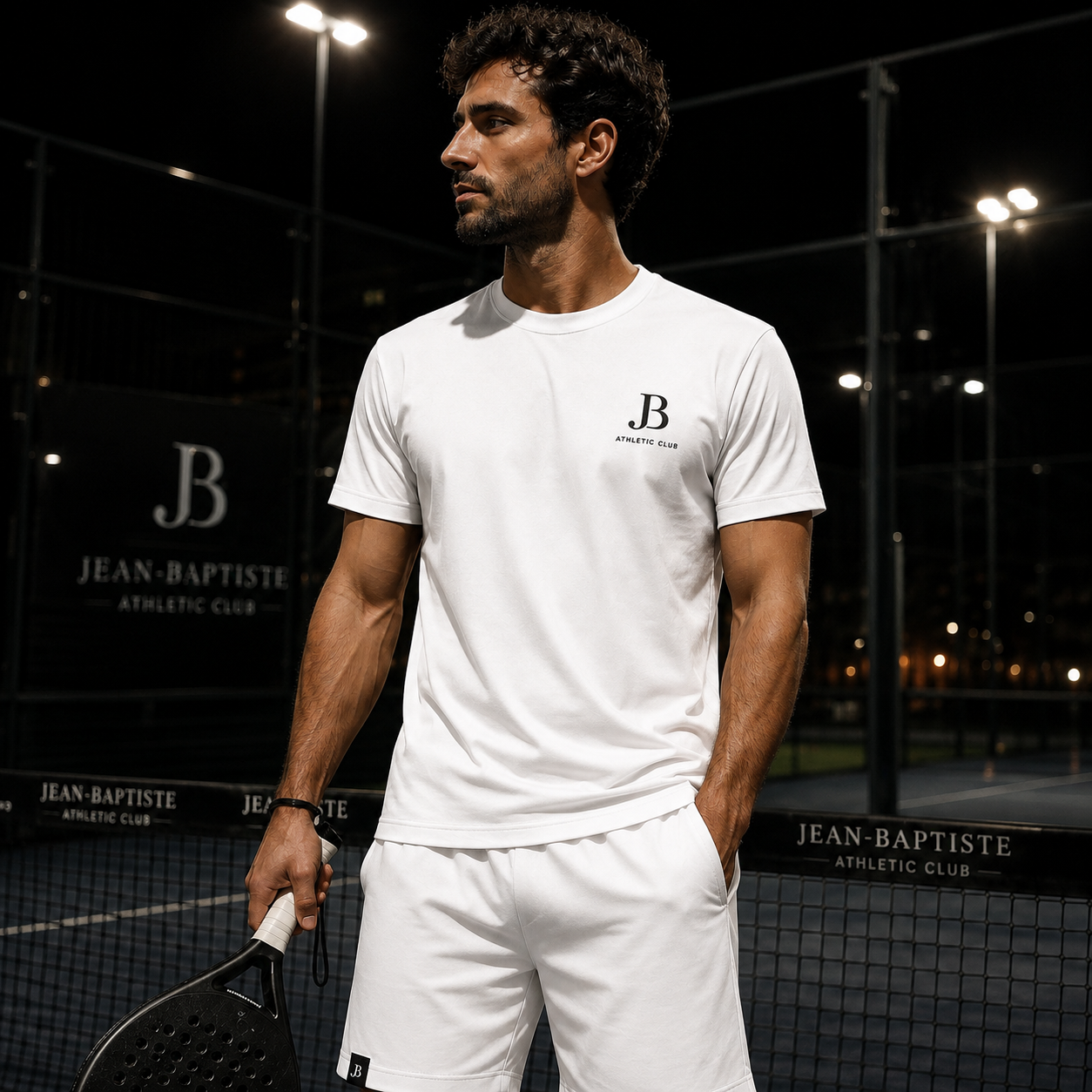 JB CLUB TEE — WHITE