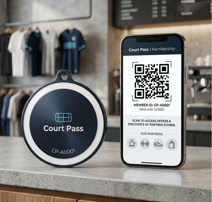 Court Pass Membership - 1 year Plan